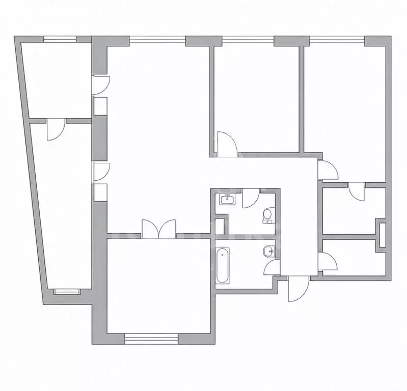 4-комнатная квартира: Москва, улица Эдуарда Стрельцова, 2к2 (121.6 м) - Фото 1