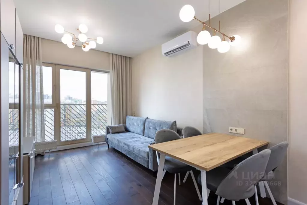 2-к кв. Москва ул. Народного Ополчения, 15К1 (67.0 м) - Фото 1