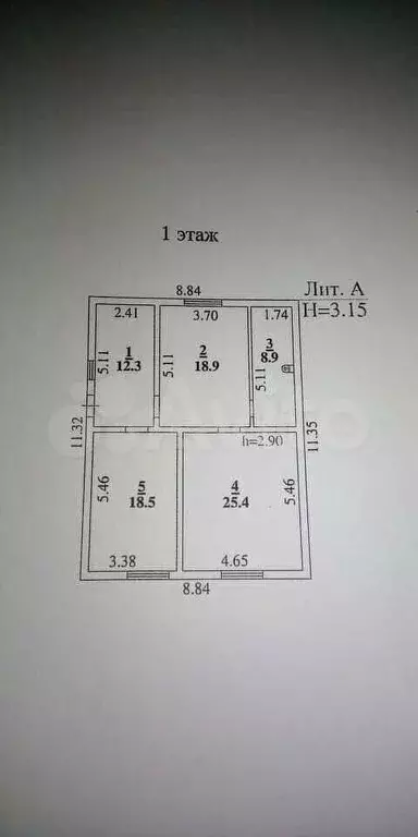 Дом 89,2 м на участке 4 сот. - Фото 0