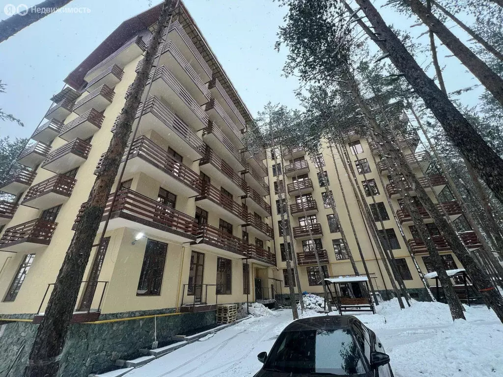 2-комнатная квартира: Терскол, Баксанская улица, 10 (67.1 м) - Фото 1
