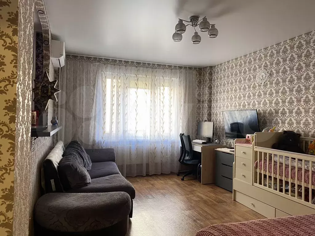 1-к. квартира, 39,3 м, 2/11 эт. - Фото 0