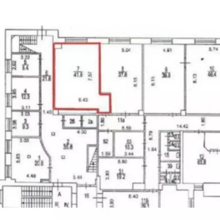 Офис в Москва Верхняя Красносельская ул., 11АС1 (42 м) - Фото 2