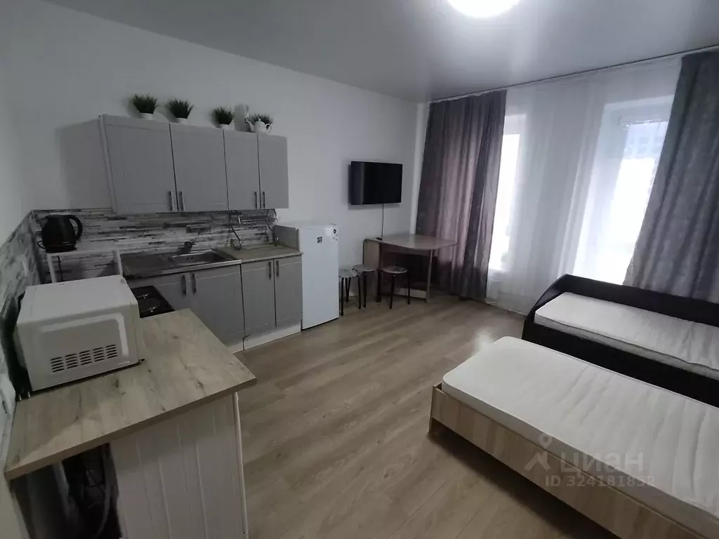 Студия Московская область, Люберцы ул. Весенняя, 10 (25.0 м) - Фото 1