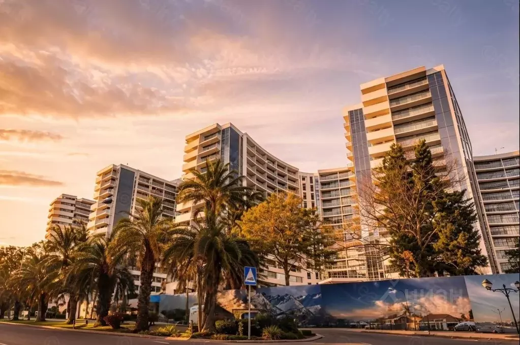 Свободной планировки кв. Краснодарский край, Сочи ул. Просвещения, 32 ... - Фото 2