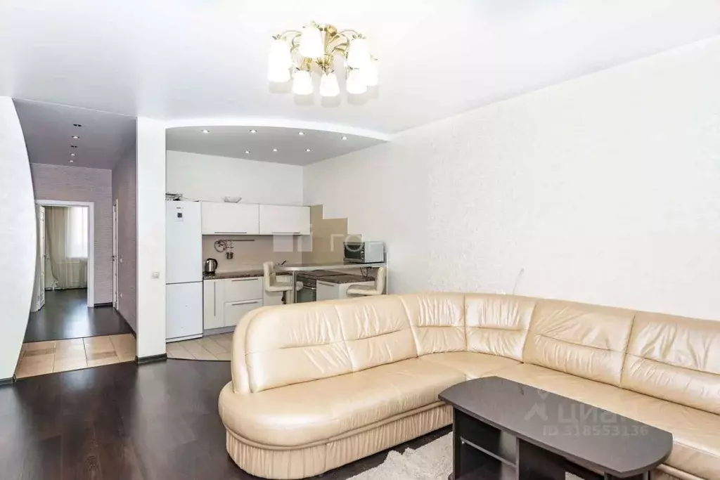 2-к кв. Новосибирская область, Новосибирск ул. Галущака, 17 (70.0 м) - Фото 1