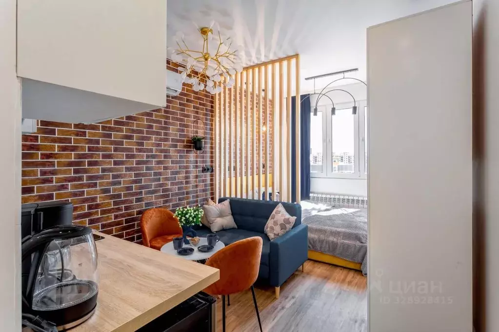 1-к кв. Московская область, Одинцово ул. Сколковская, 9Б (17.0 м) - Фото 1