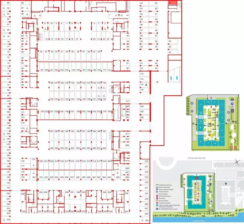 Гараж в Санкт-Петербург Петровский просп., 26к2 (13 м) - Фото 1