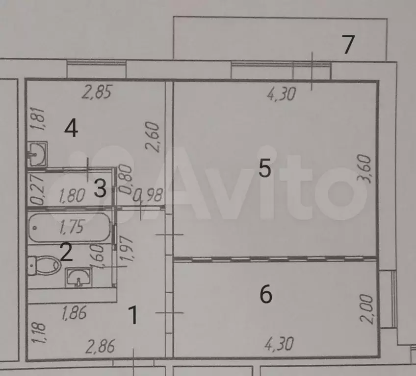 2-к. квартира, 40 м, 5/9 эт. - Фото 0