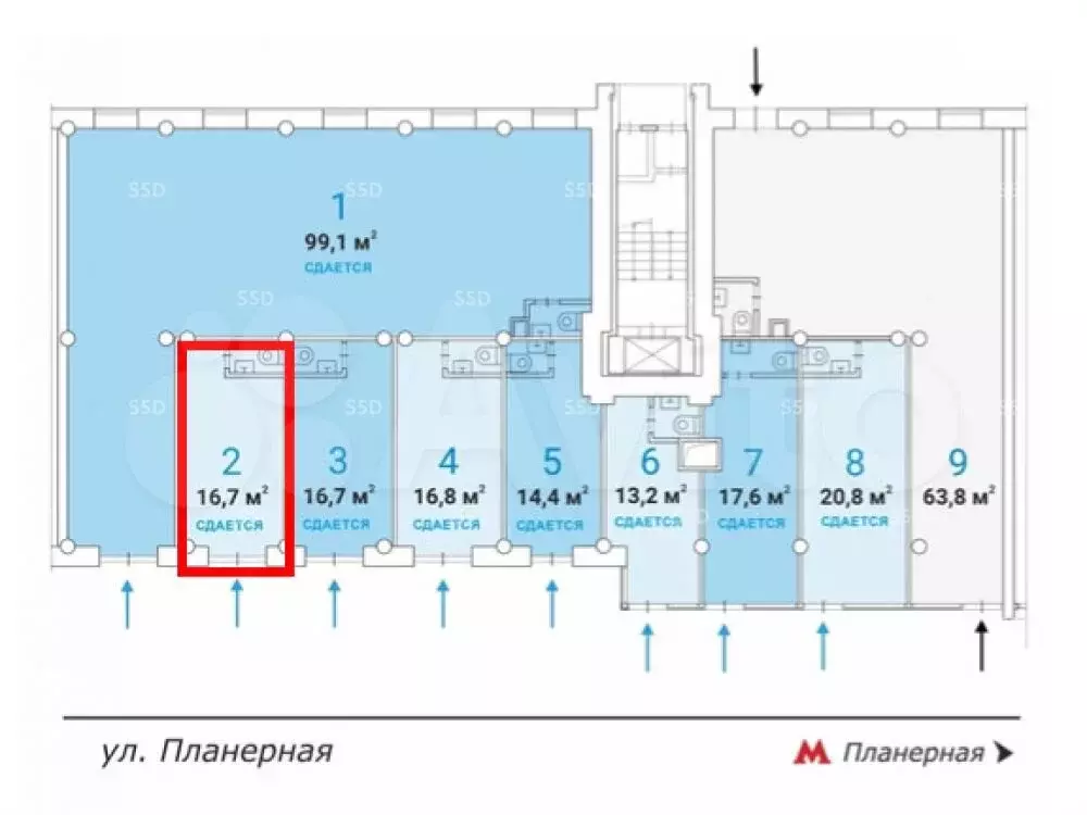 Продам торговое помещение, 16.7 м - Фото 1