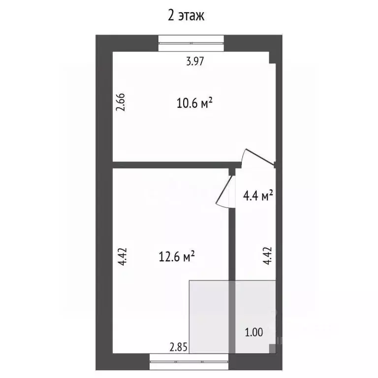 Таунхаус в Ростовская область, Ростов-на-Дону 2-я Ковровая ул. (58 м) - Фото 2