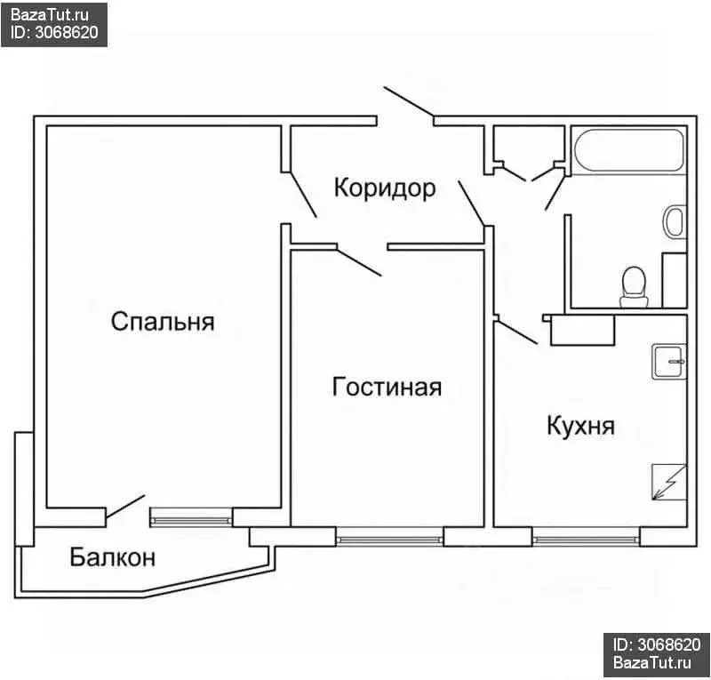 2-к кв. Татарстан, Кукмор Кукморский район, ул. Академика Королева ... - Фото 1