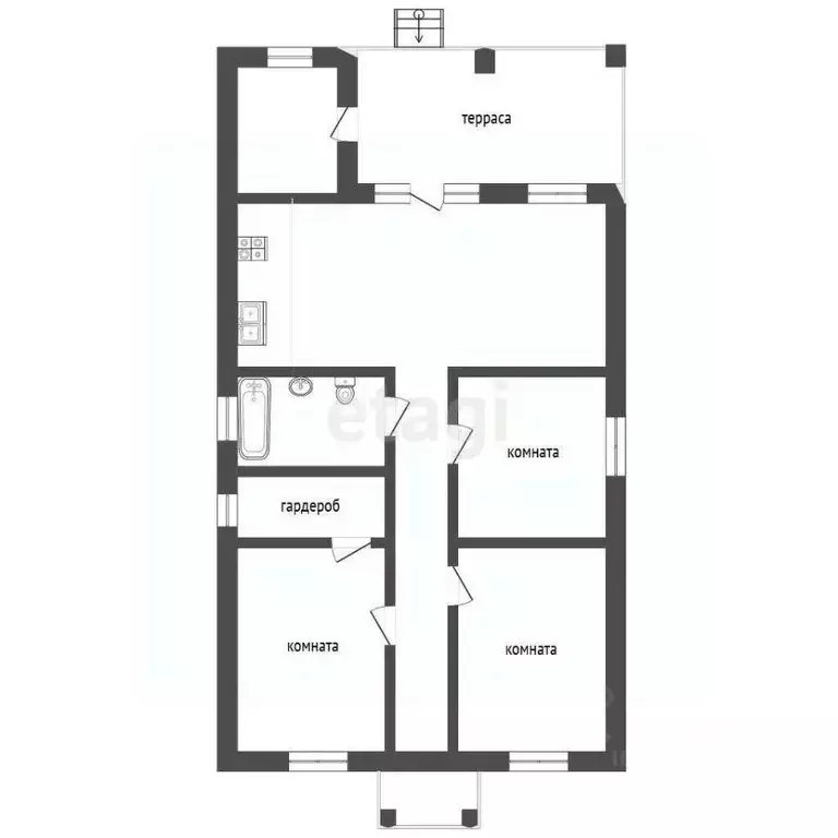 Дом в Ростовская область, Аксайский район, Щепкинское с/пос, пос. ... - Фото 2