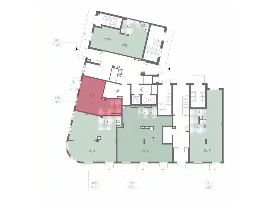 Помещение свободного назначения в Санкт-Петербург Партизанская ул., 5 ... - Фото 2