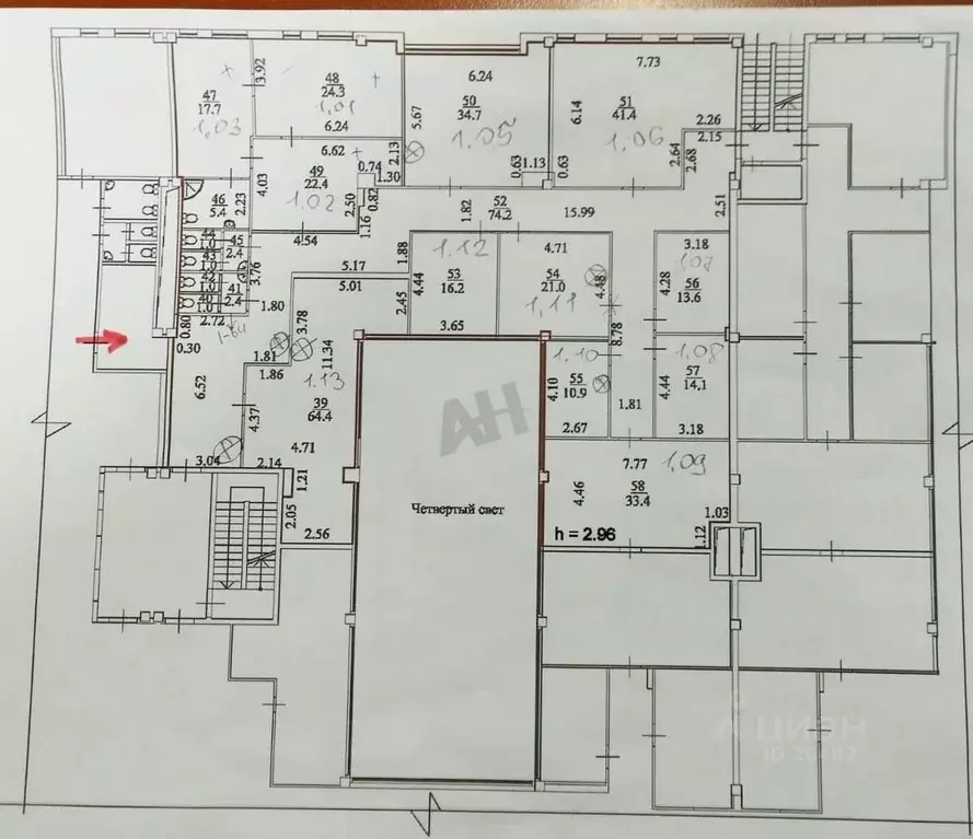 Помещение свободного назначения в Москва Научный проезд, 19 (400 м) - Фото 2