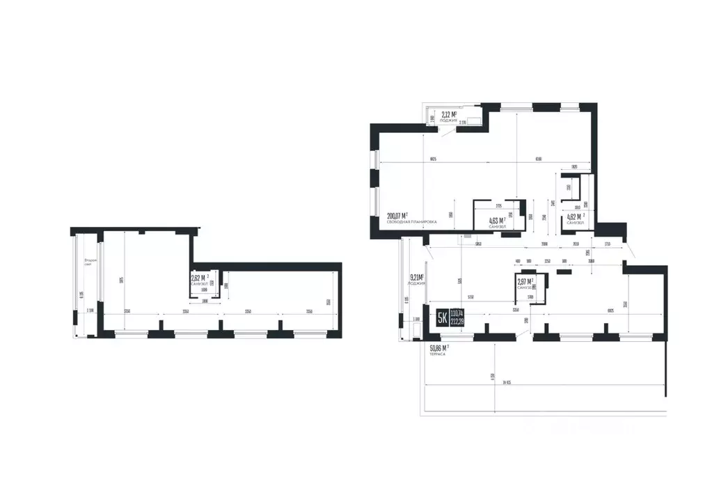 5-к кв. Алтайский край, Барнаул Opera Residence жилой комплекс, БС3 ... - Фото 0