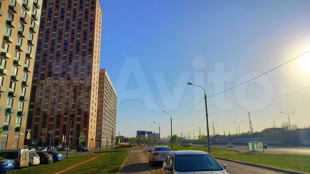 1-к. квартира, 36 м, 4/17 эт. - Фото 1
