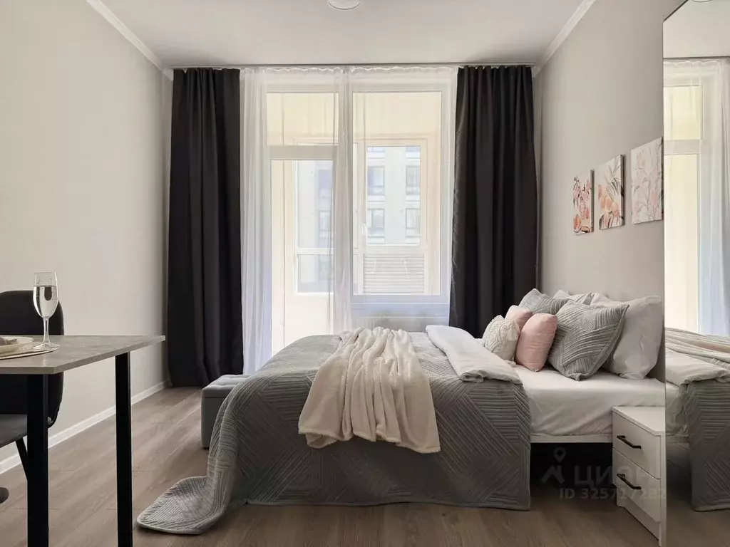 1-к кв. Санкт-Петербург пос. Шушары, ул. Нины Петровой, 6к5 (24.0 м) - Фото 1