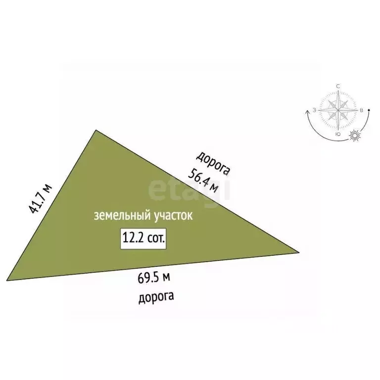 Участок в Саха (Якутия), Якутск Баал Заимката тер., ул. Сайдыы, 110 ... - Фото 2