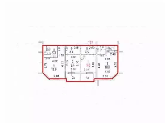 3-к кв. Москва Болотниковская ул., 30К2 (73.6 м) - Фото 2