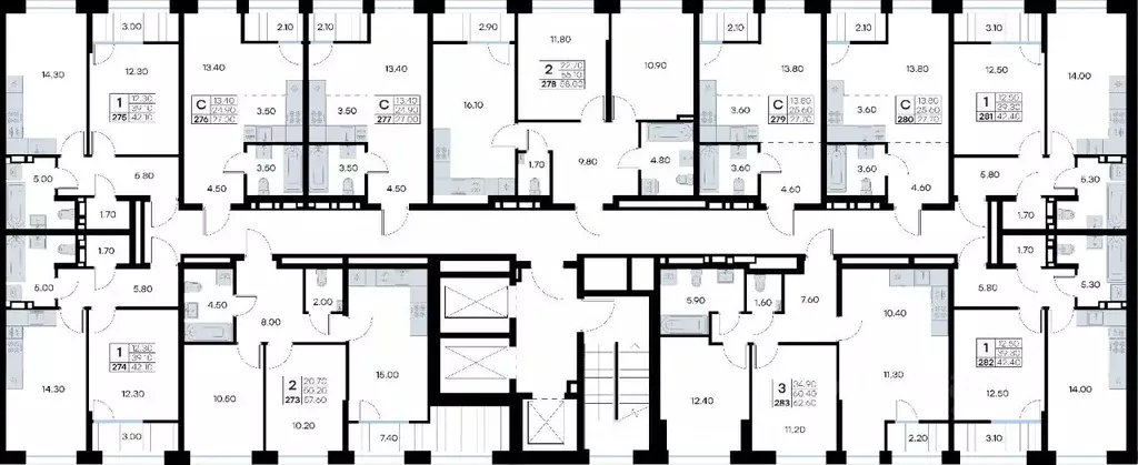3-к кв. Приморский край, Владивосток ул. Нейбута, 135 (62.6 м) - Фото 2