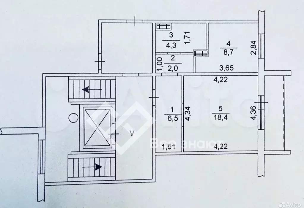 1-к. квартира, 40 м, 4/10 эт. - Фото 0