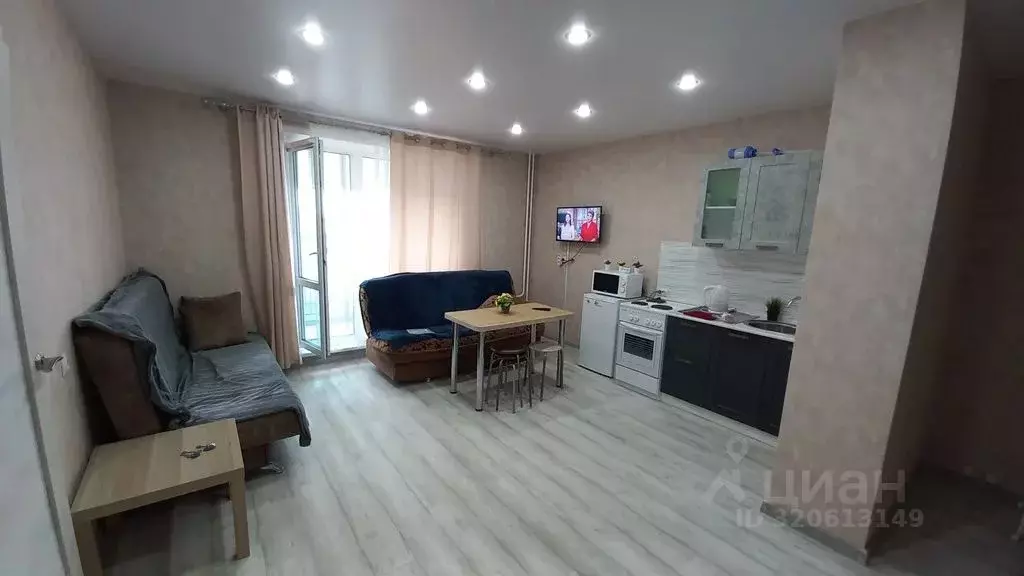 1-к кв. Курганская область, Курган Заозерный жилрайон, 4-й мкр, 31Б ... - Фото 1