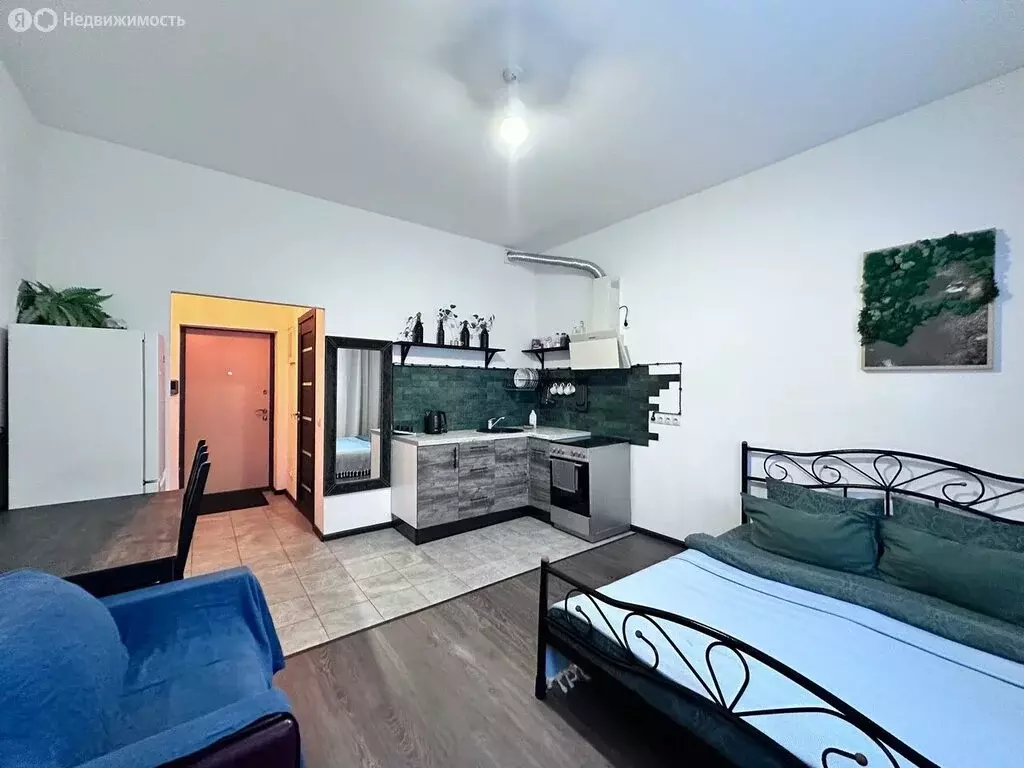 Квартира-студия: Кудрово, Европейский проспект, 20к1 (25.7 м) - Фото 0