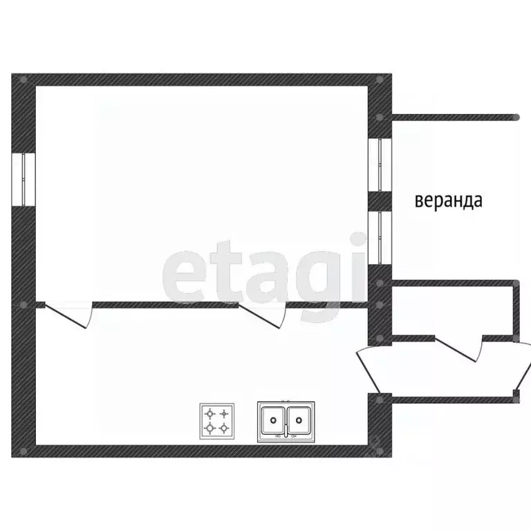 1-к кв. Ростовская область, Ростов-на-Дону Красноармейская ул., ... - Фото 1