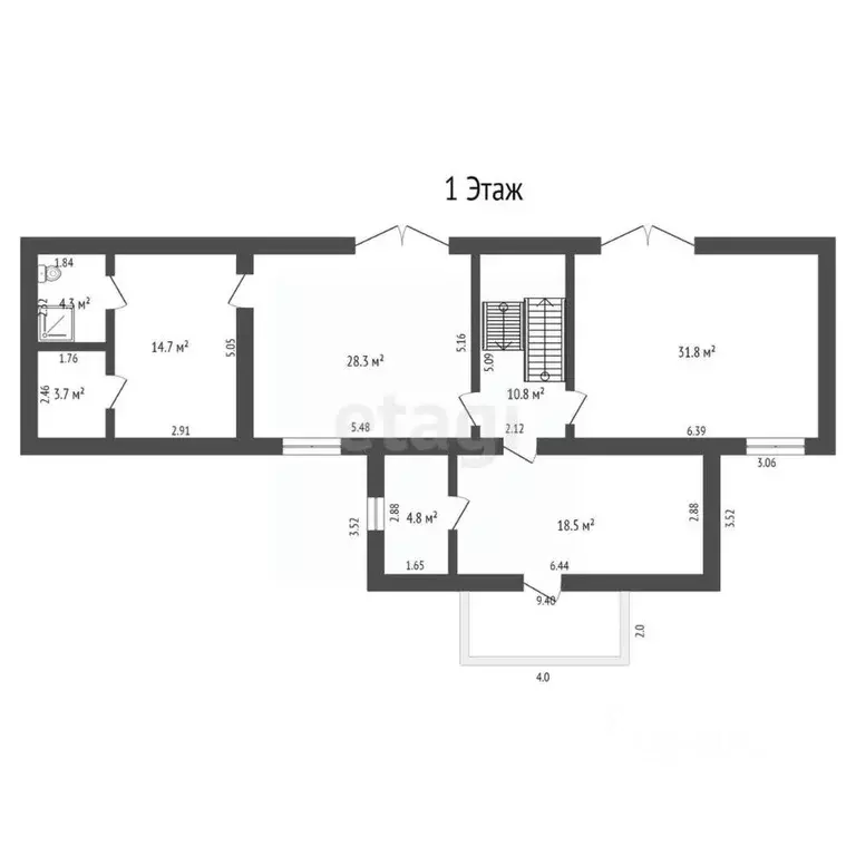 Дом в Ханты-Мансийский АО, Ханты-Мансийск Восточная ул., 40 (261 м) - Фото 1