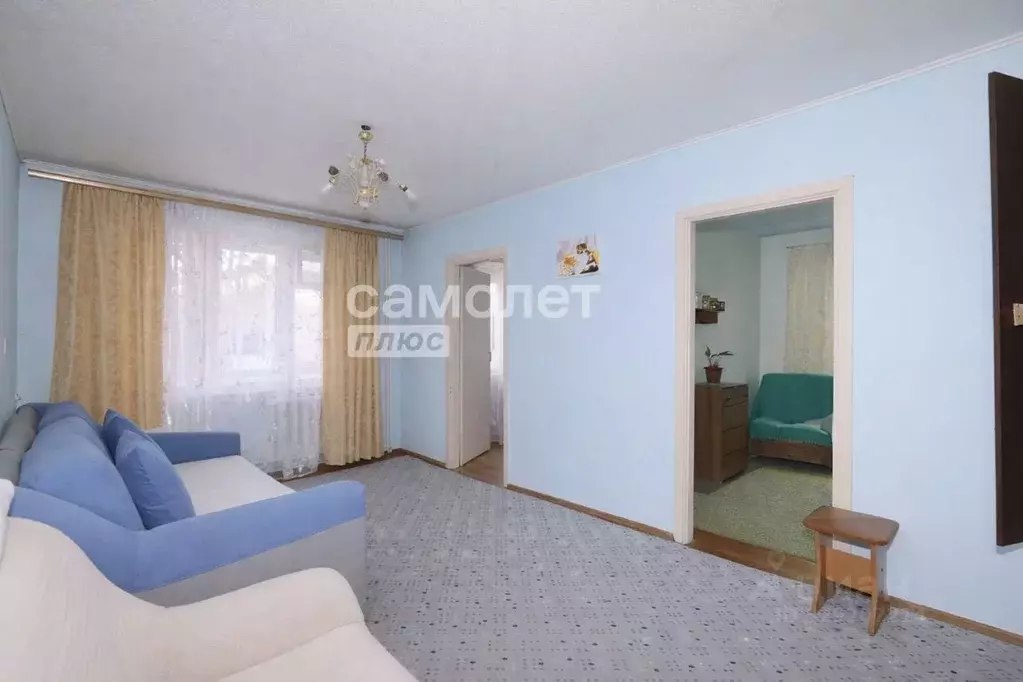 3-к кв. Кемеровская область, Кемерово Стахановская ул., 21 (47.3 м) - Фото 1