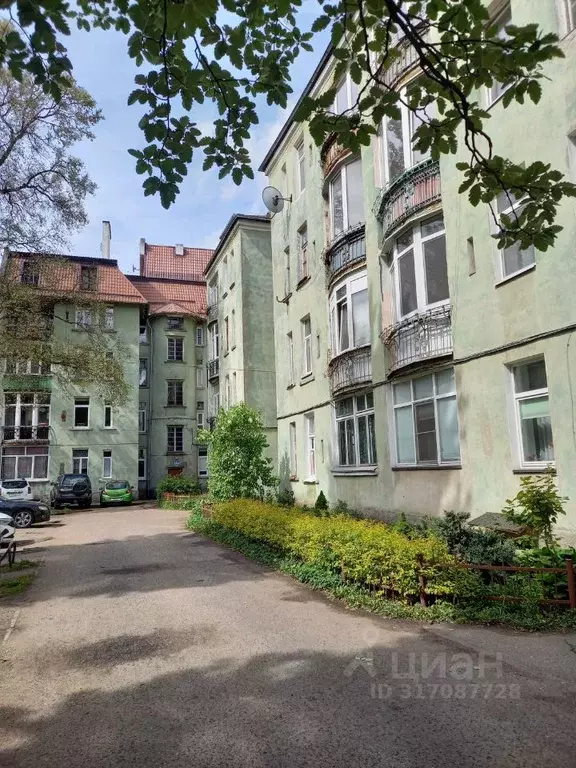 2-к кв. Калининградская область, Калининград Угловая ул., 2 (39.0 м) - Фото 0