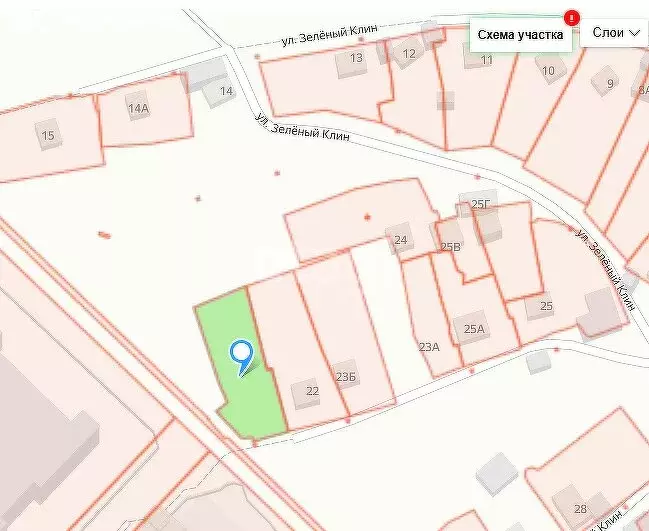 Участок в Бийск, улица Зелёный Клин (10.35 м) - Фото 1