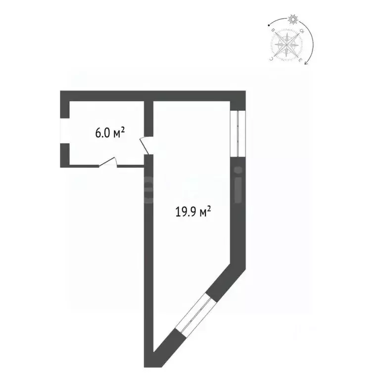 Офис в Тюменская область, Тюмень ул. Монтажников, 1/4 (20 м) - Фото 0