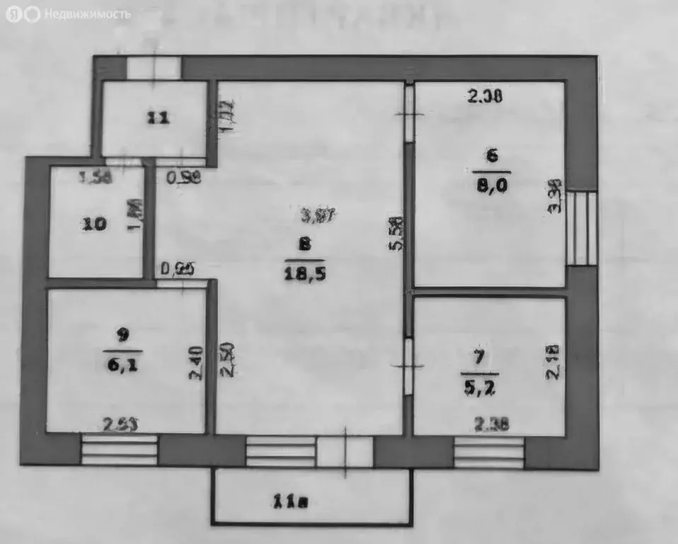 2-комнатная квартира: Белгород, улица Маяковского, 26 (42.8 м) - Фото 2
