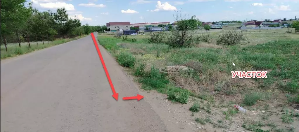 Участок в Волгоградская область, Волгоград Рабочий поселок Горьковский ... - Фото 2