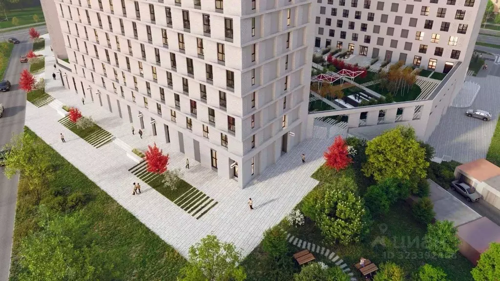 1-к кв. Татарстан, Казань Седьмое Небо жилрайон, Унай жилой комплекс ... - Фото 2