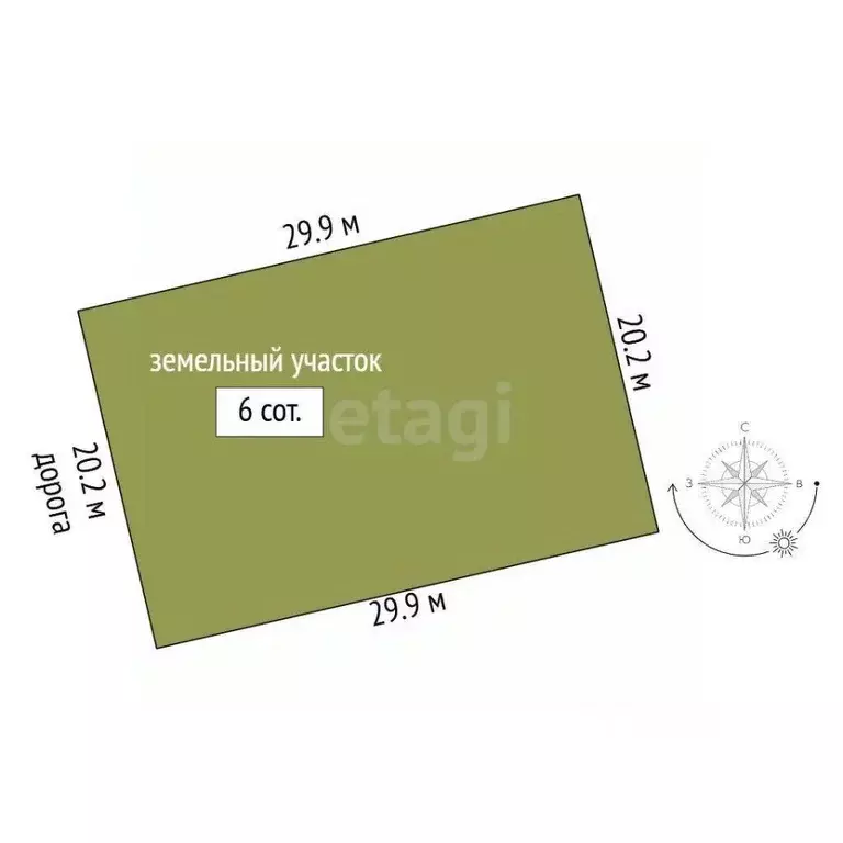 Участок в Крым, Симферопольский район, Николаевка пгт  (6.0 сот.) - Фото 2