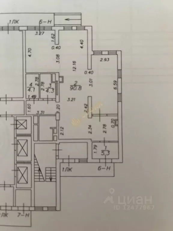 Помещение свободного назначения в Ленинградская область, Кудрово г. ... - Фото 2