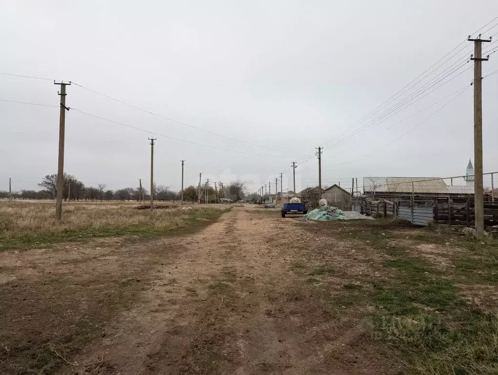 Участок в Крым, Черноморский район, Медведевское с/пос, с. Медведево ... - Фото 0