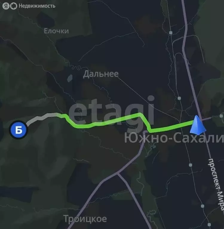 Участок в Холмский городской округ, село Бамбучёк (10 м) - Фото 1