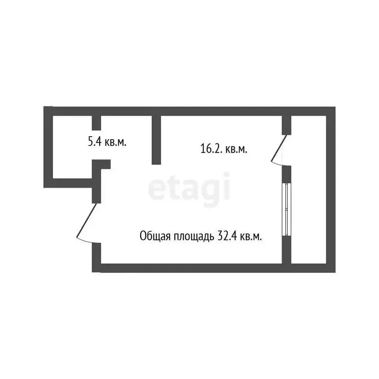 Квартира-студия: Иркутск, Сибирская улица, 26 (28 м) - Фото 0