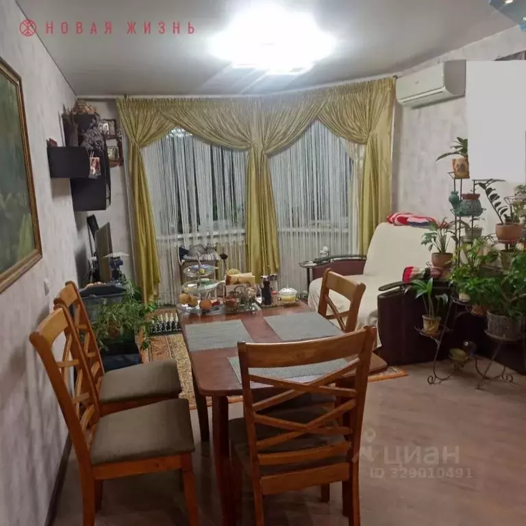 3-к кв. Самарская область, Самара Волжское ш., 123 (68.2 м) - Фото 0