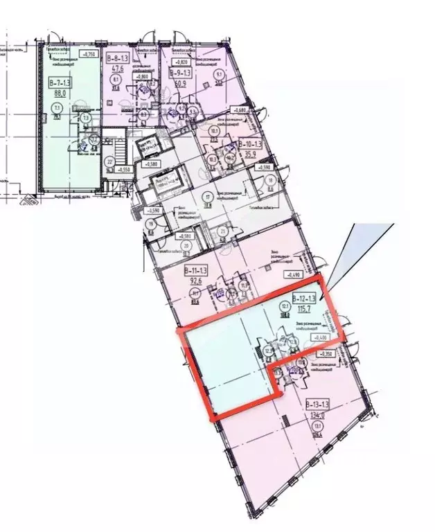 Торговая площадь в Москва ул. Петра Кончаловского, 7к3 (116 м) - Фото 2