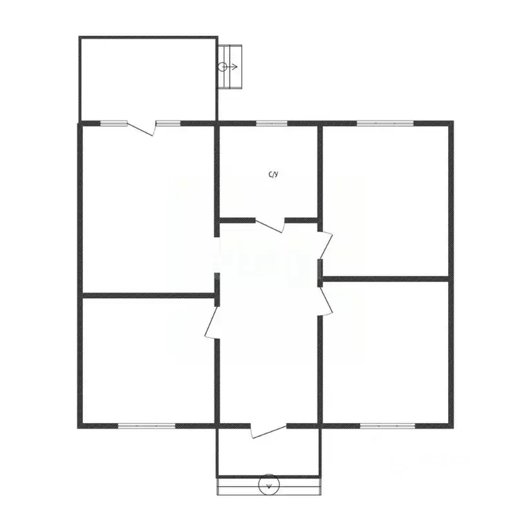 Дом в Курская область, Курский район, Рышковский сельсовет, Кислино ... - Фото 1