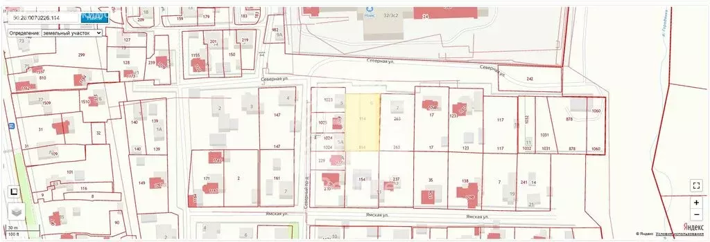 Участок в Ям, Северная улица, 6 (15 м) - Фото 1