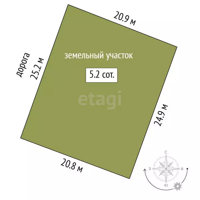Дом в Тюмень, СНТ Меридиан, Дачная улица (26 м) - Фото 1