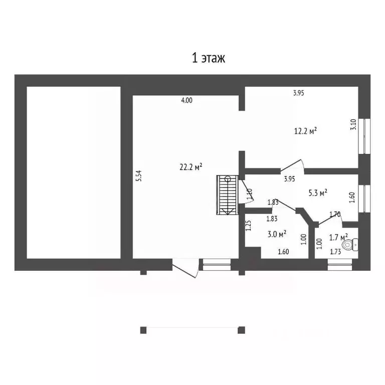 Дом в Тамбовская область, Мичуринск Набережная ул., 193 (115 м) - Фото 1