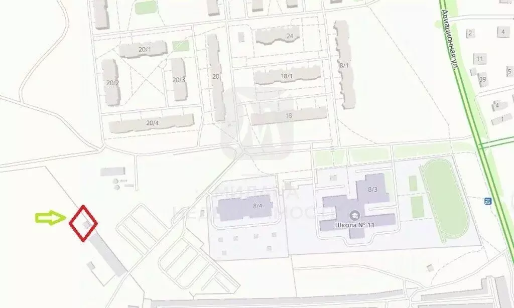 Участок в Оренбургская область, Оренбург Авиационная ул., 22А (11.42 ... - Фото 0