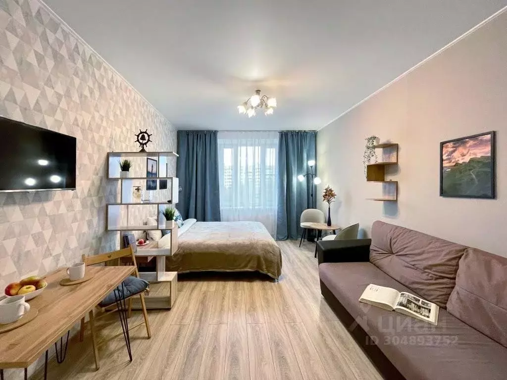 1-к кв. Санкт-Петербург ул. Веденеева, 8к1 (40.0 м) - Фото 0