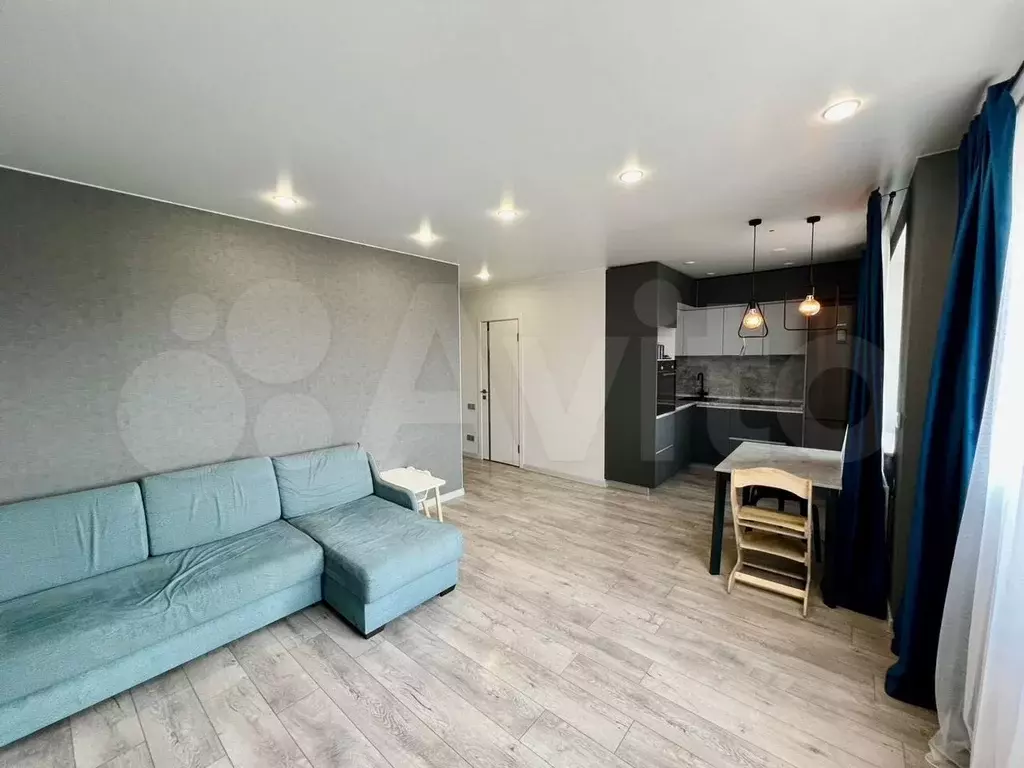2-к. квартира, 47 м, 6/25 эт. - Фото 1